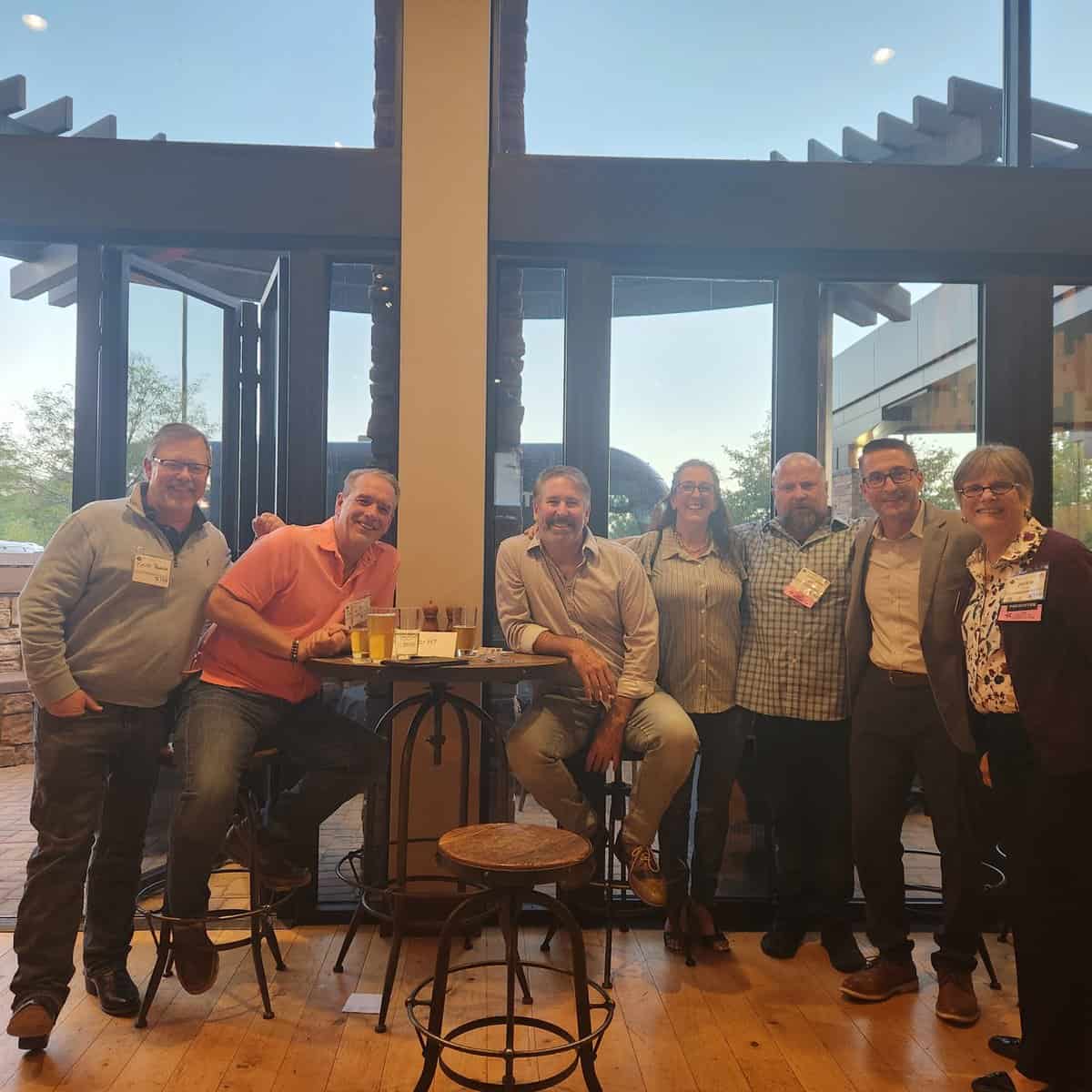 Social at hotel after TAB Conference along with local, Denver area, H7 Network Members