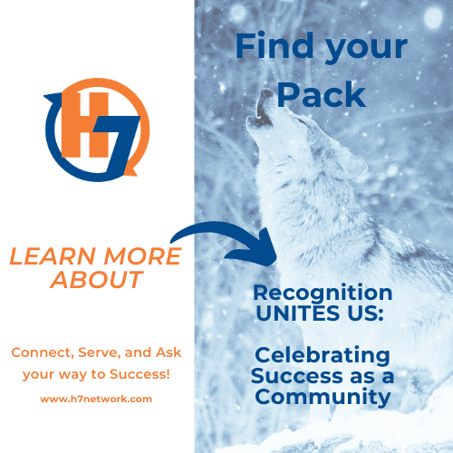 The H7 Network Home Office is bursting with anticipation as we gear up to ignite more Recognition Program for Alpha Team Members and Connectors.